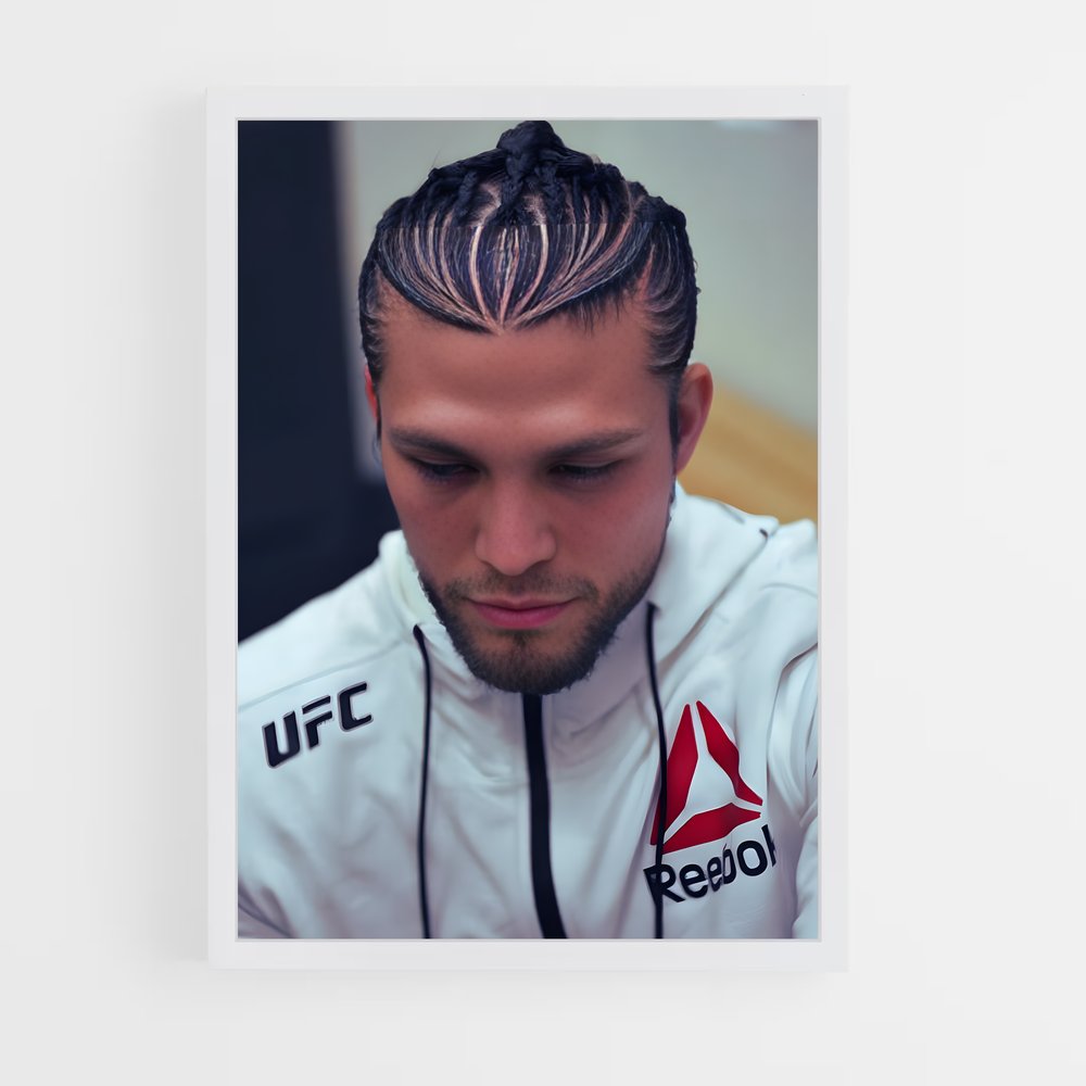 Poster Mohawk Legend – affiche MMA (vue 3)